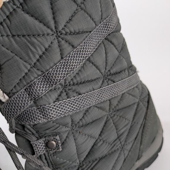 Columbia Womens Sz10 Snow Boots Loveland Mid Thermal Black Waterproof Techlite - Picture 11 of 11